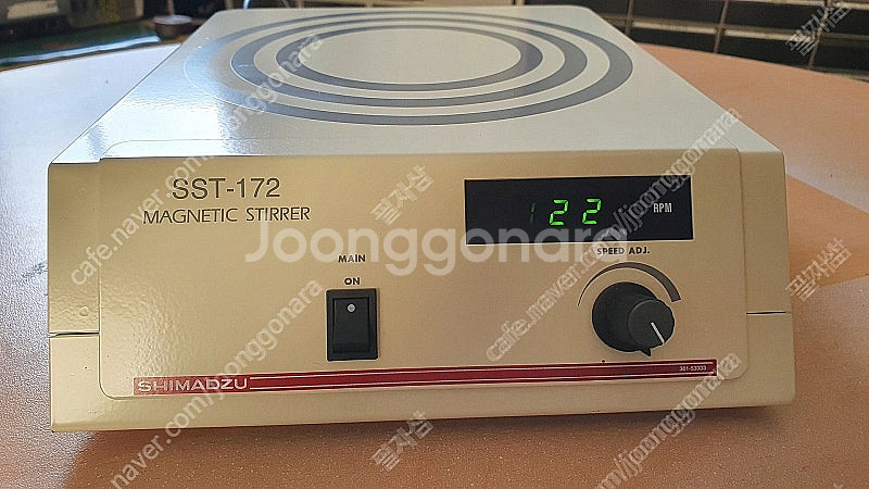 shimadzu SST-172 자력교반기 속도조절가능 ...--1