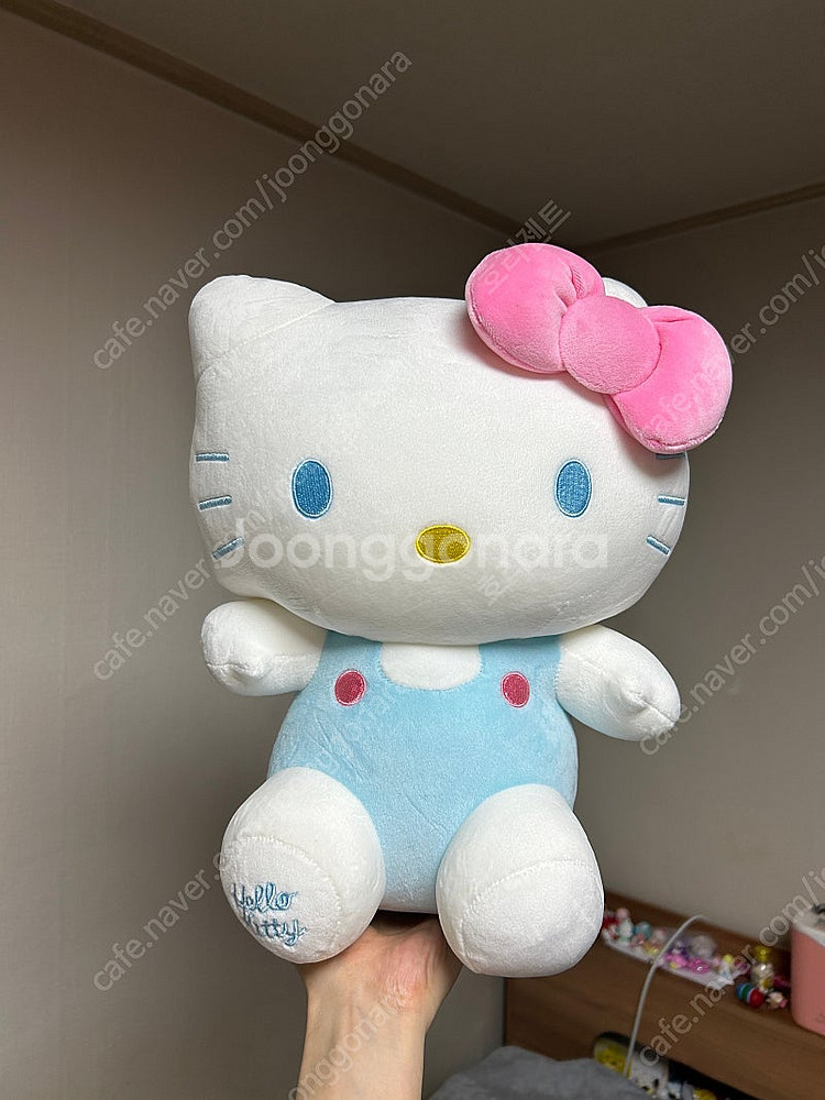 산리오 파스텔 헬로 키티 중대형인형 너무 예뻐요!!--0