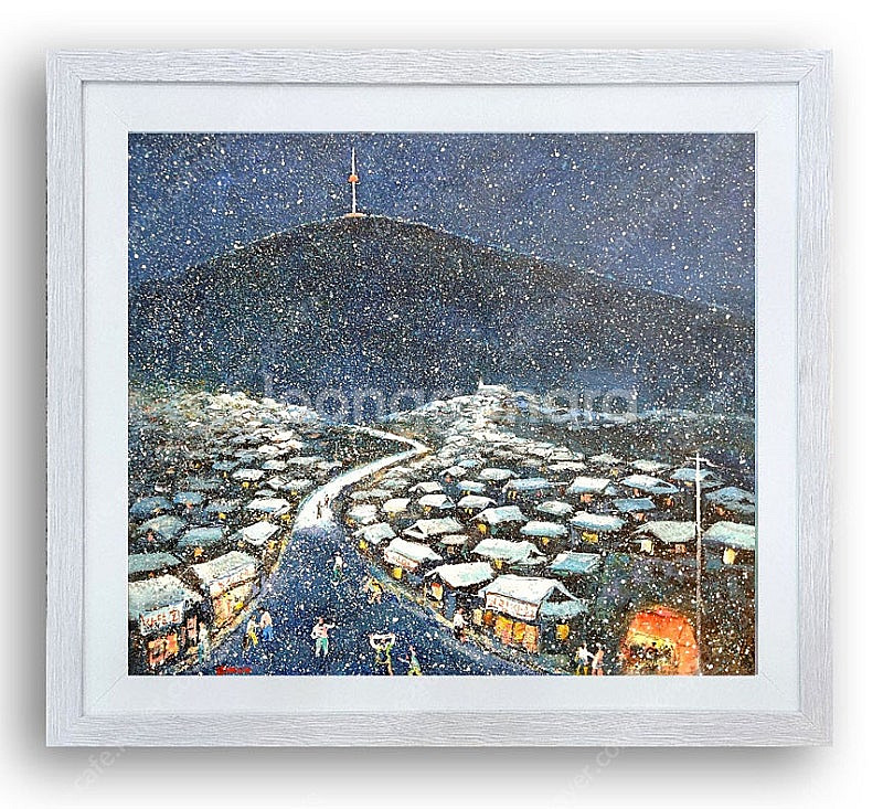 직접그린 작품들을 모두 정리합니다. 캔버스유화작품 /작...--6