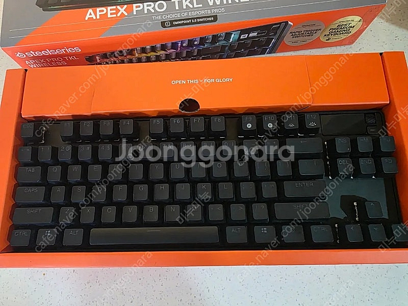 스틸시리즈apex pro tkl gen3 WL 무선키보...--1