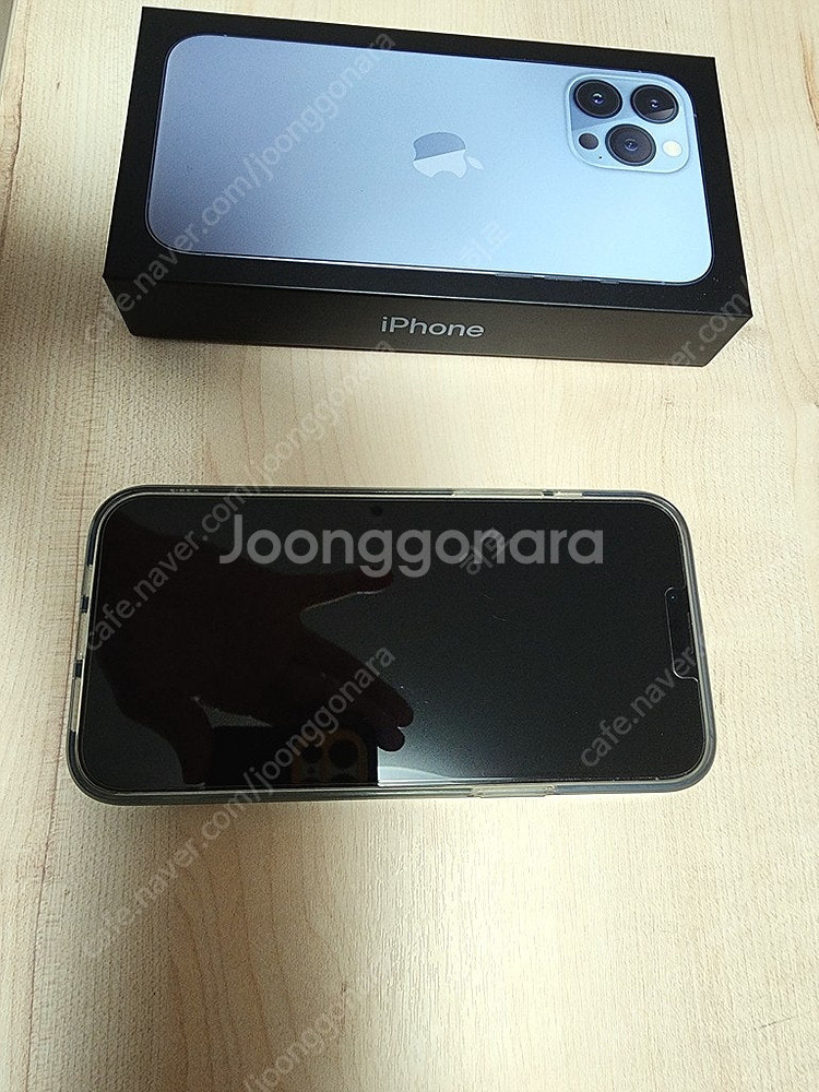 아이폰13 프로 맥스 시에라블루 256GB 판매합니다--0