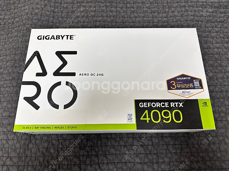 RTX4090 기가바이트 AERO 판매합니다--0
