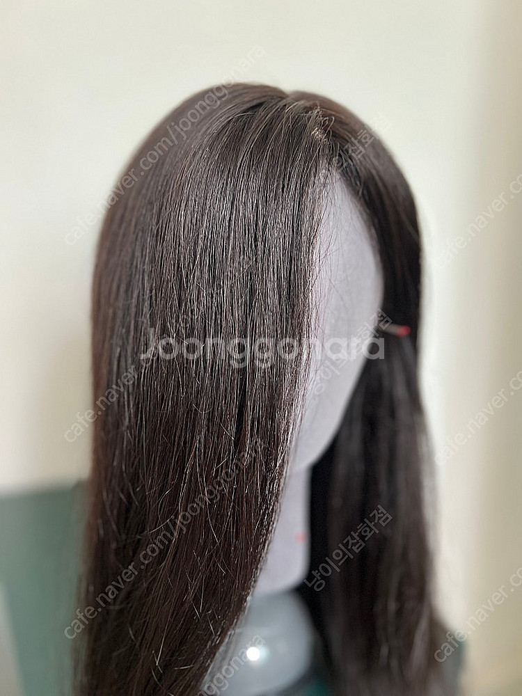 인모100프로(자연블랙,긴머리) 판매합니다 / 항암가발...--2