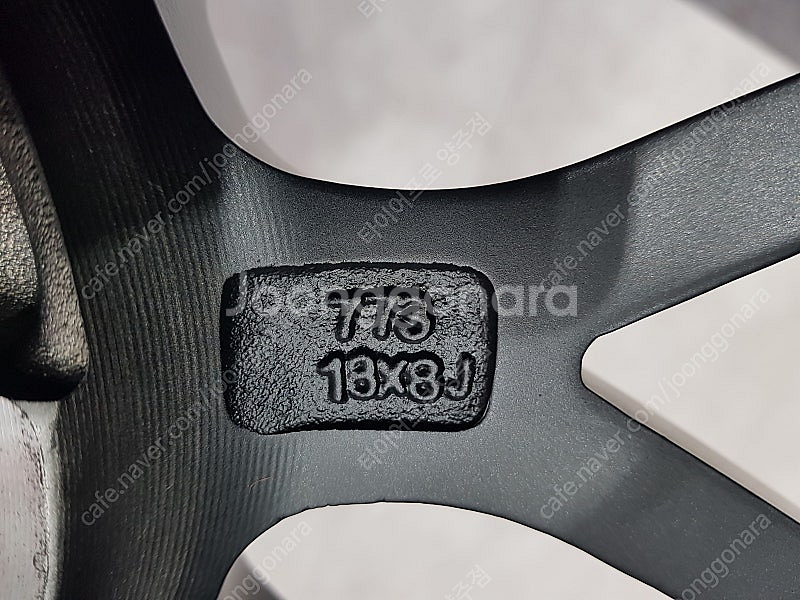 [판매]18인치 사제(신품)휠 RS-GT 무광블랙 하이...--8