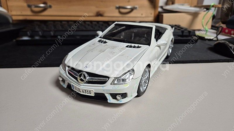 1/18 다이캐스트 마이스토 SL63 AMG 자동차모형...--0