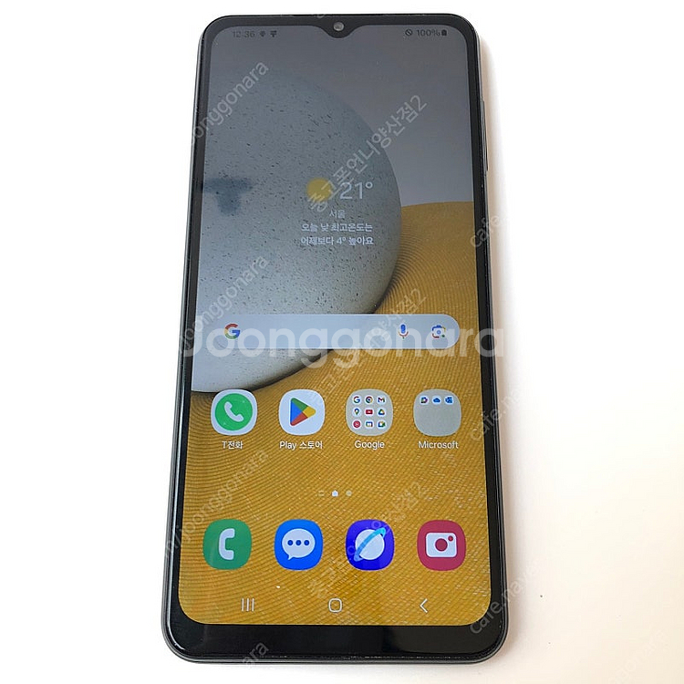 (양산중고폰) 91661 갤럭시와이드6 (A136) 블...--2