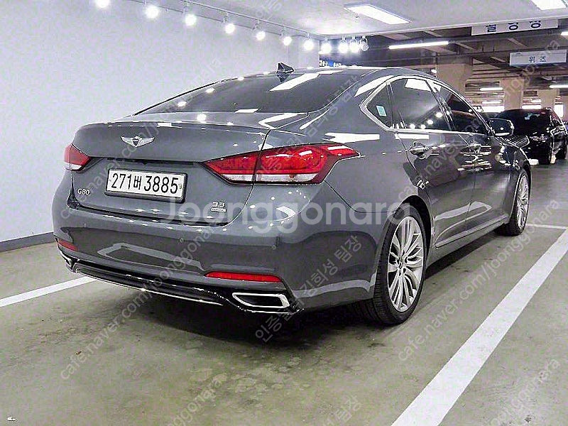 제네시스 G80 중고 제네시스 중고 가격 회색 2019...--5