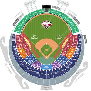 잠실야구장경기 {주말경기} 7월 8일 9일 10일(화/수/목) LG트원스 VS 키움히어로즈