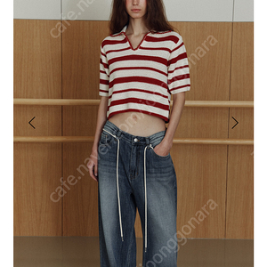 Le 르 crochet collar point knit pullover (red) 새상품 더위시 리즈 아상 칙스라벨 파티수