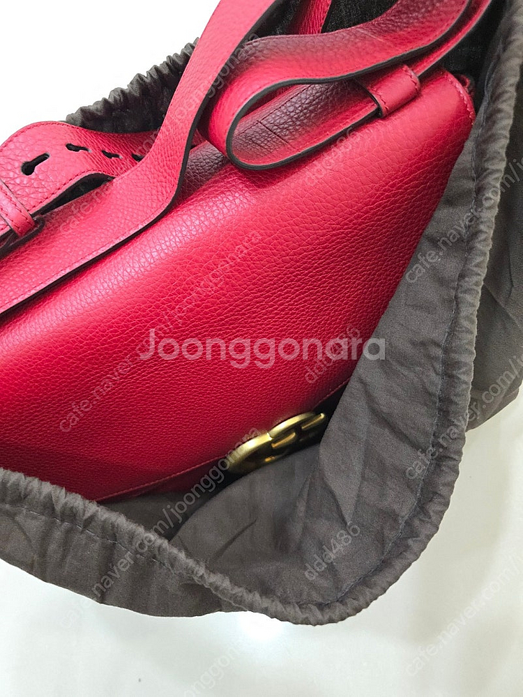 [정품] GUCCI 구찌 마몬트 숄더백 라지 레드 미사...--8