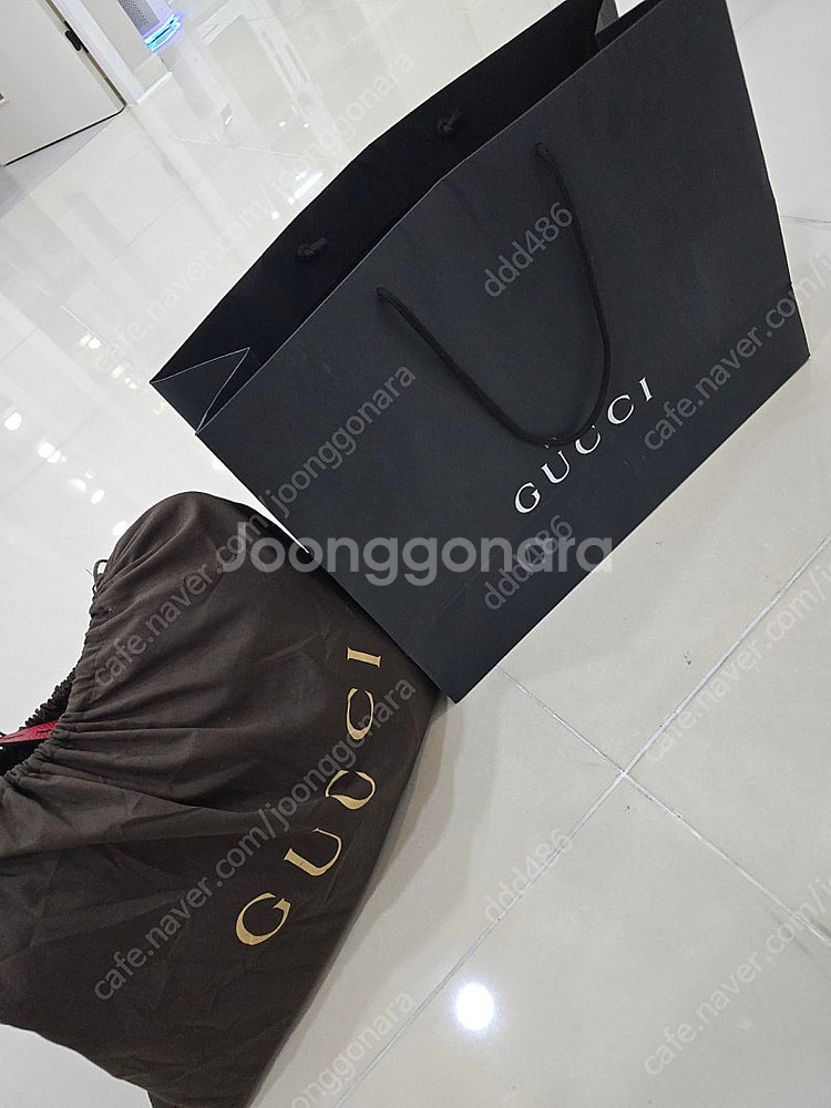 [정품] GUCCI 구찌 마몬트 숄더백 라지 레드 미사...--9