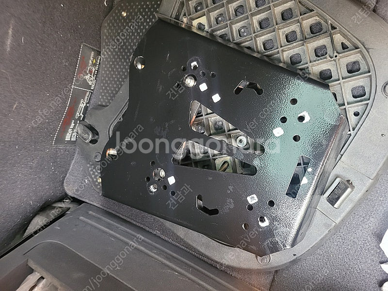 PCX125 탑박스 브라켓 RZON 짐대--1