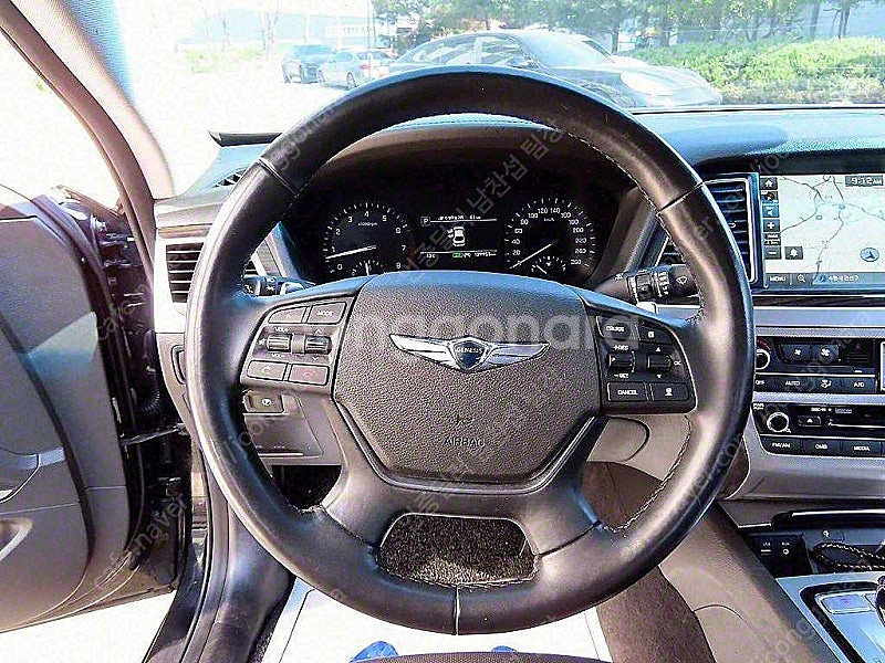 제네시스 G80 중고 제네시스 중고 가격 검정색 201...--9