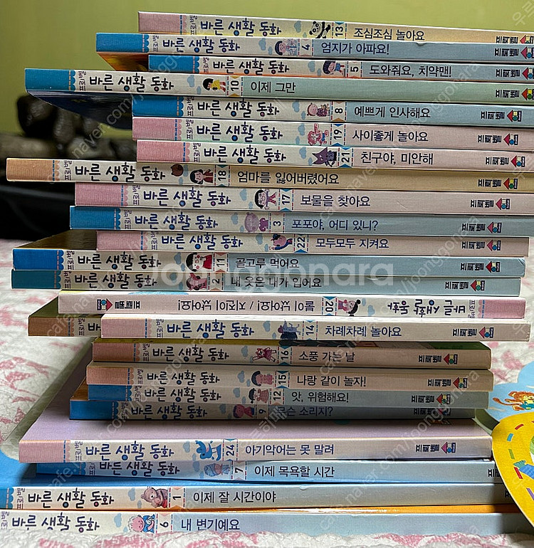 프뢰벨 바른생활동화 책 전권24권 핸디오디오 택포--1
