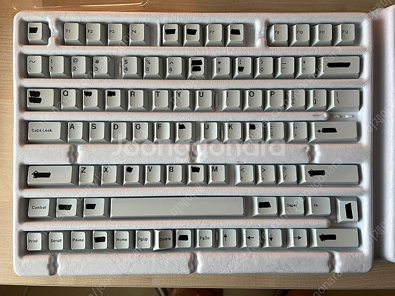 옴니타입 GMK Redacted 키보드 키캡--1