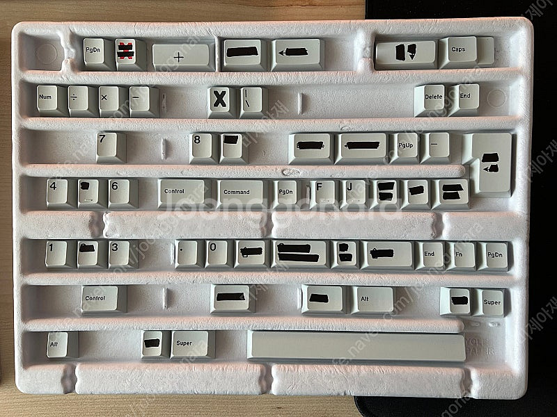 옴니타입 GMK Redacted 키보드 키캡--2