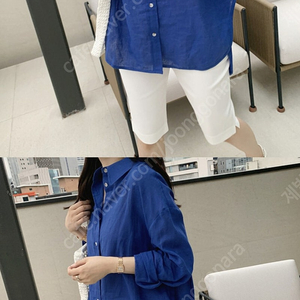 (새상품)르꼬르망 여성 린넨 셔츠 3종 일괄 판매