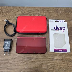 닌텐도 new 3ds xl 레드 순정제품 A급 상품 판매해요.