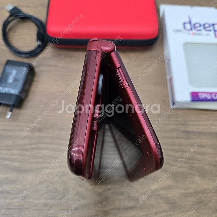 닌텐도 new 3ds xl 레드 순정제품 A급 상품 판...--3