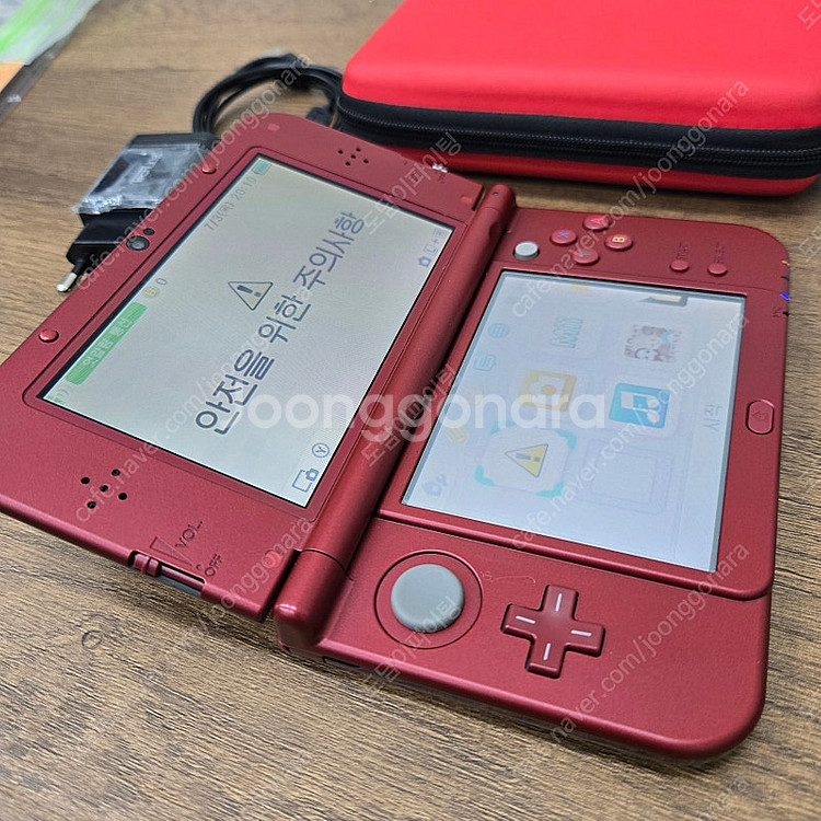 닌텐도 new 3ds xl 레드 순정제품 A급 상품 판...--7