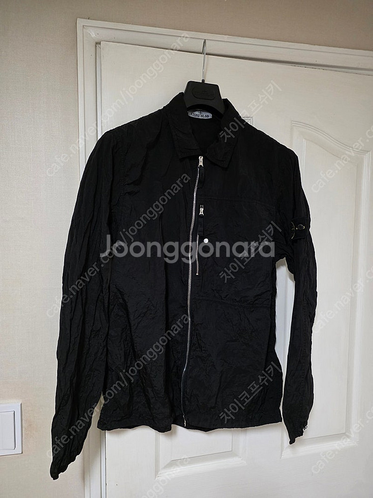 스톤아일랜드 나일론메탈 오버셔츠 xl 블랙 25ss 운...--0