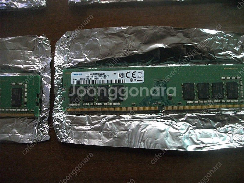 삼성전자 DDR4 2666V 8GB 램 4개 32GB--0