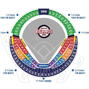 김재호 은퇴식 /1루 네이비 1루 외야/ [두산 vs KT / 7월 6일(일)] 두산베어스 vs KT wiz 2연석
