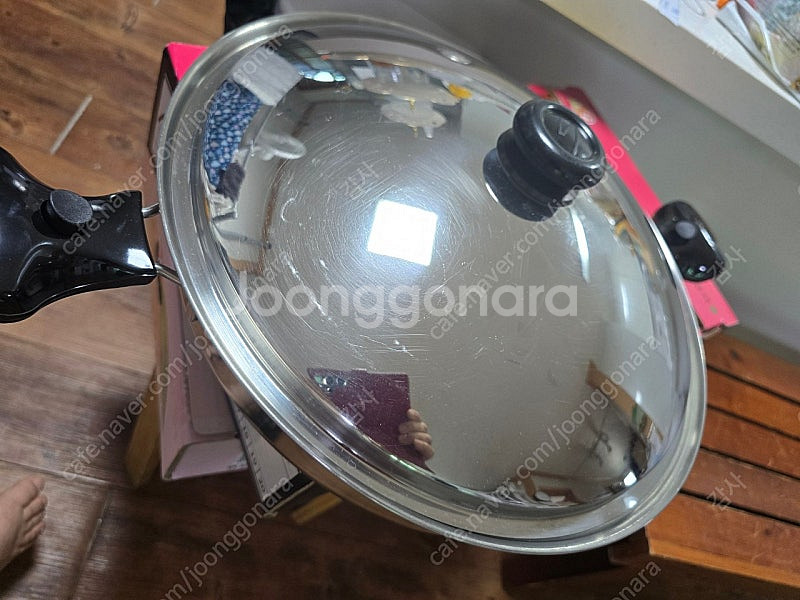 샐러드마스터 대형 팬 37.5cm--0