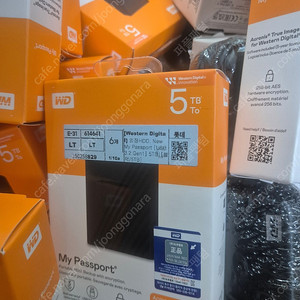 WD 외장하드 New My Passport [USB3.2 Gen1] 5TB 판매합니다.