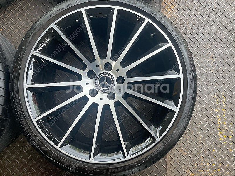 20인치 벤츠 CLS AMG 마차 정품 휠타이어 1대분--1