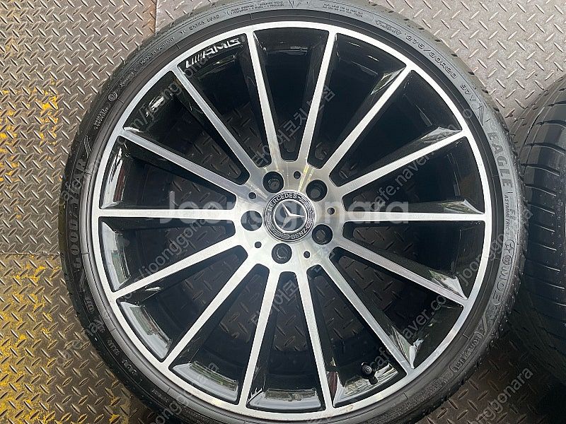 20인치 벤츠 CLS AMG 마차 정품 휠타이어 1대분--4
