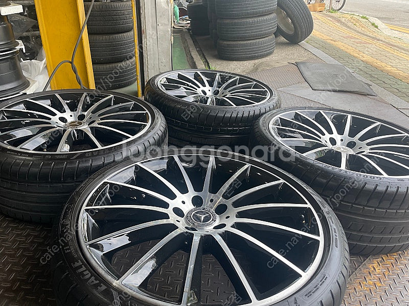20인치 벤츠 CLS AMG 마차 정품 휠타이어 1대분--5