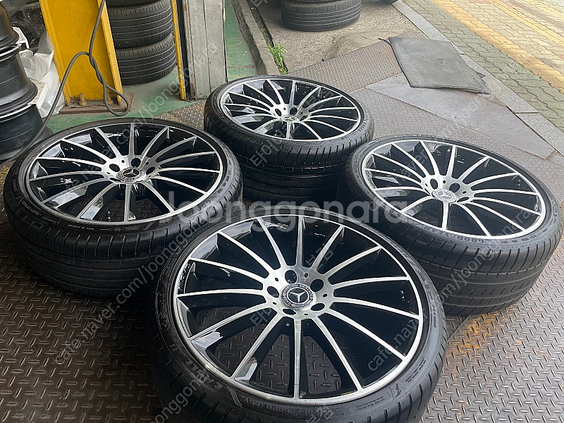 20인치 벤츠 CLS AMG 마차 정품 휠타이어 1대분--6