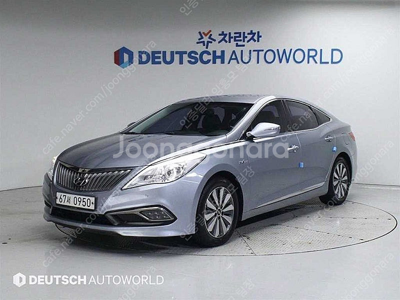 그랜저 중고차 그랜저 하이브리드 중고 차 하늘색 201...--0