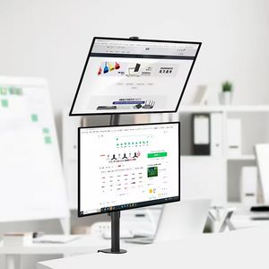 엘디엘마운트 듀얼 세로 모니터암 APL-C02V
