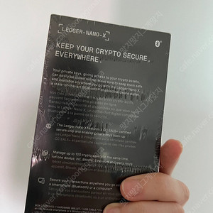 미개봉)렛저 나노 X [LEDGER] NANO X 콜드월렛