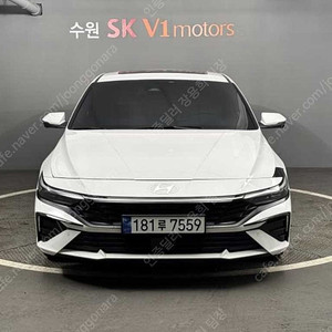 아반테 중고 시세 중고 아반테 더 뉴 아반테 CN7 중고 흰색 2024년식 36,840km 1.6 가솔린 인스퍼레이션 수원중고차