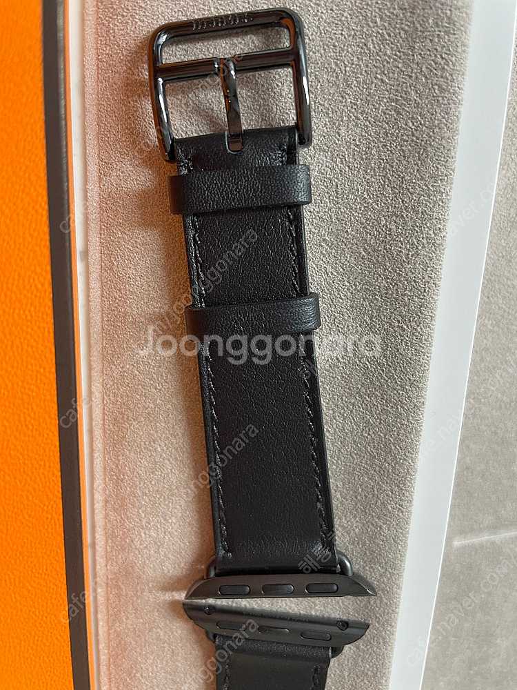 애플워치 에르메스 가죽스트랩 41mm 시착품--1