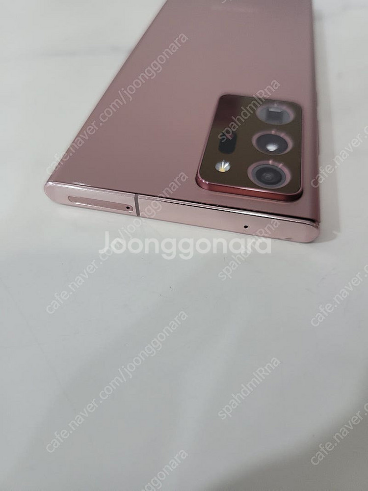갤럭시 노트20울트라 브론즈 256기가 액정S급 매우깨...--3