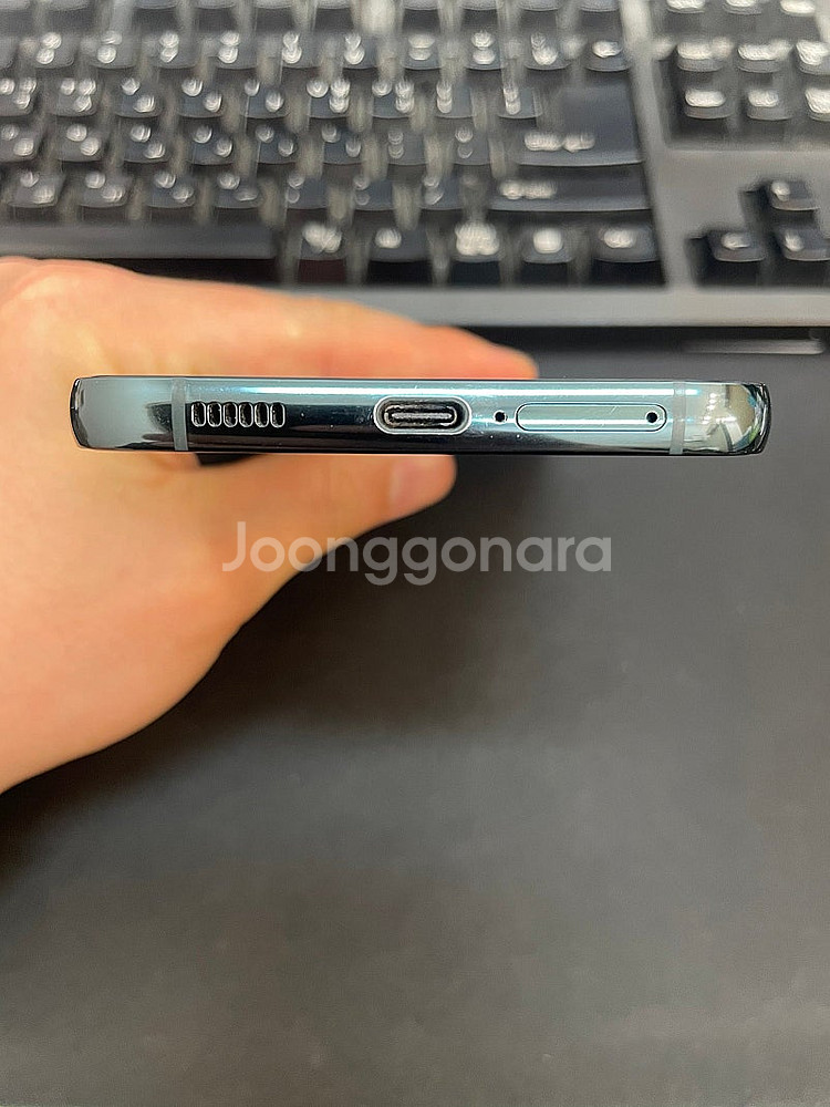 갤럭시S22플러스 그린 256GB 무잔상 상태좋은 중고...--5