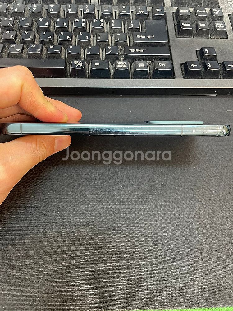 갤럭시S22플러스 그린 256GB 무잔상 상태좋은 중고...--6