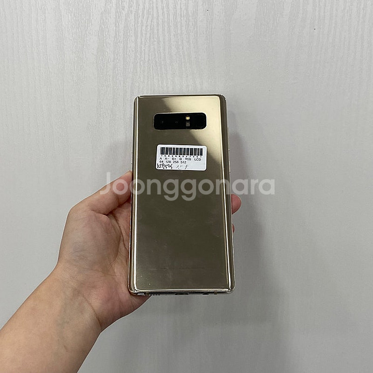 94755 갤럭시노트8 골드 64GB 부산 중고폰 팝니...--3