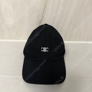 셀린느 모자 트리옹프 볼캡 블랙 판매