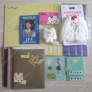 아이브 시네마 팬콘 MD 스탠드 명찰 포카 미개봉 판매