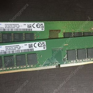 삼성 DDR4 3200MHz 16GB x 2