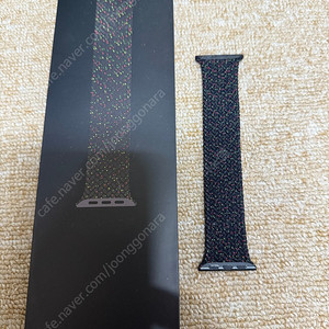 애플워치 밴드 블랙 유니티 브레이드 솔로루프 41mm 판매