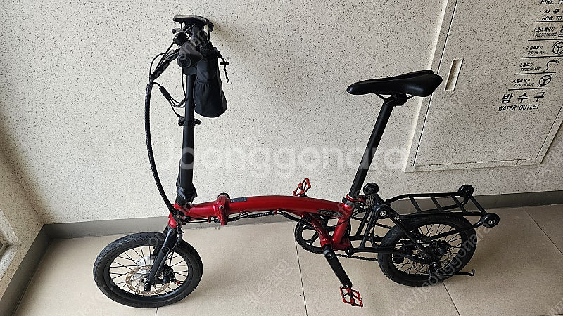 제목 : 브롬톤스타일 삼단 접이식 전기자전거 그루E4T--1