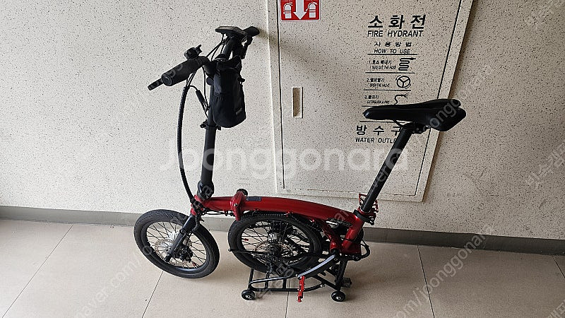 제목 : 브롬톤스타일 삼단 접이식 전기자전거 그루E4T--2