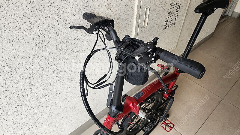 제목 : 브롬톤스타일 삼단 접이식 전기자전거 그루E4T--5