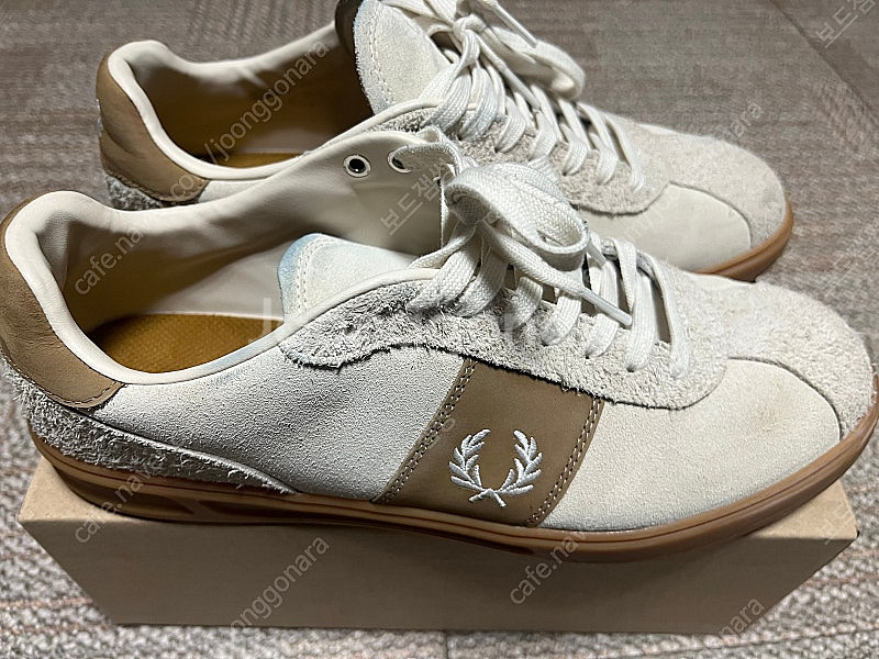 프레드페리 스니커즈 290 화이트--2